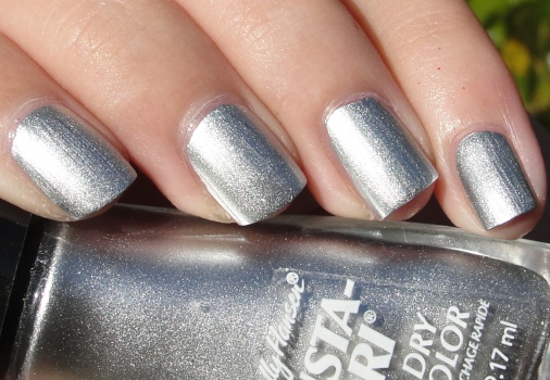 sally hansen nail polish silver color
